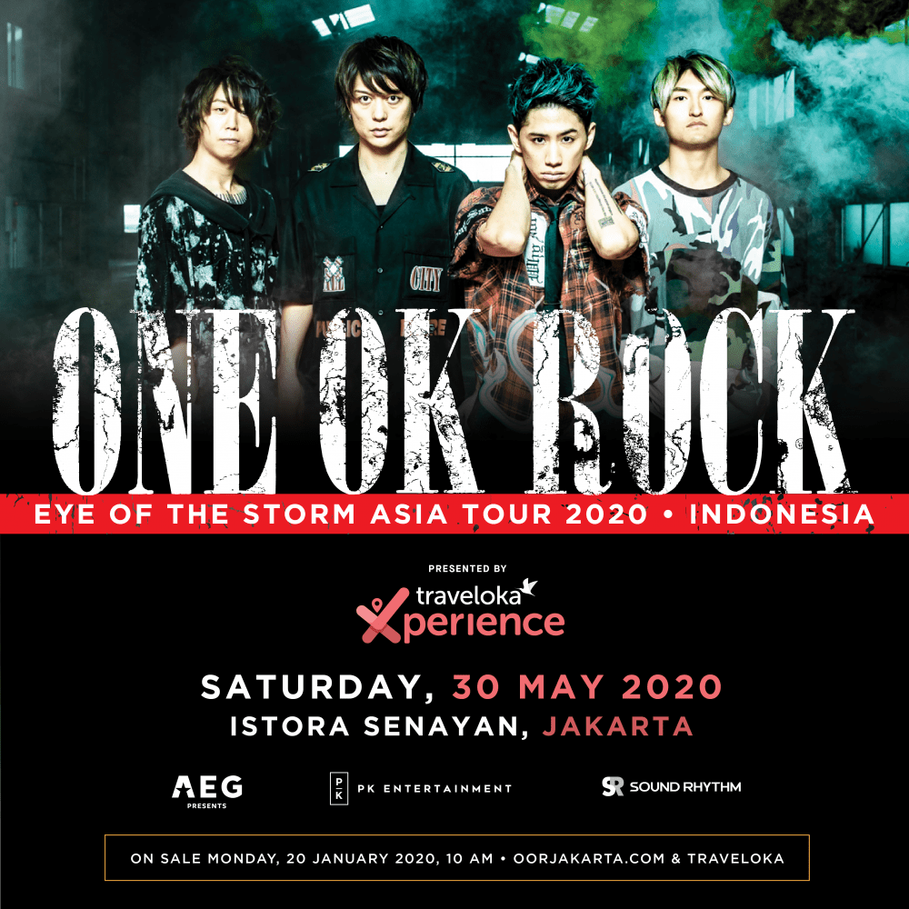 Tiket Konser Jakarta ONE OK ROCK Ludes Terjual
